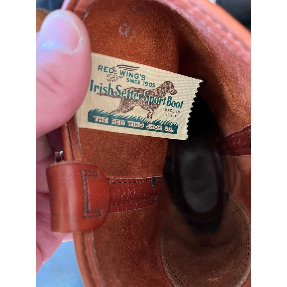 Vintage Red Wing 887 Irish Setter Sport‎ Boot